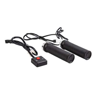 TUSK ATV Heated Grips with Lock-On Technology - Thumb Throttle Warmer & Cold Pro Hand Mitts for Winter Riding - Keep Hands Warm in Snow, Ice & Extreme Cold Weather