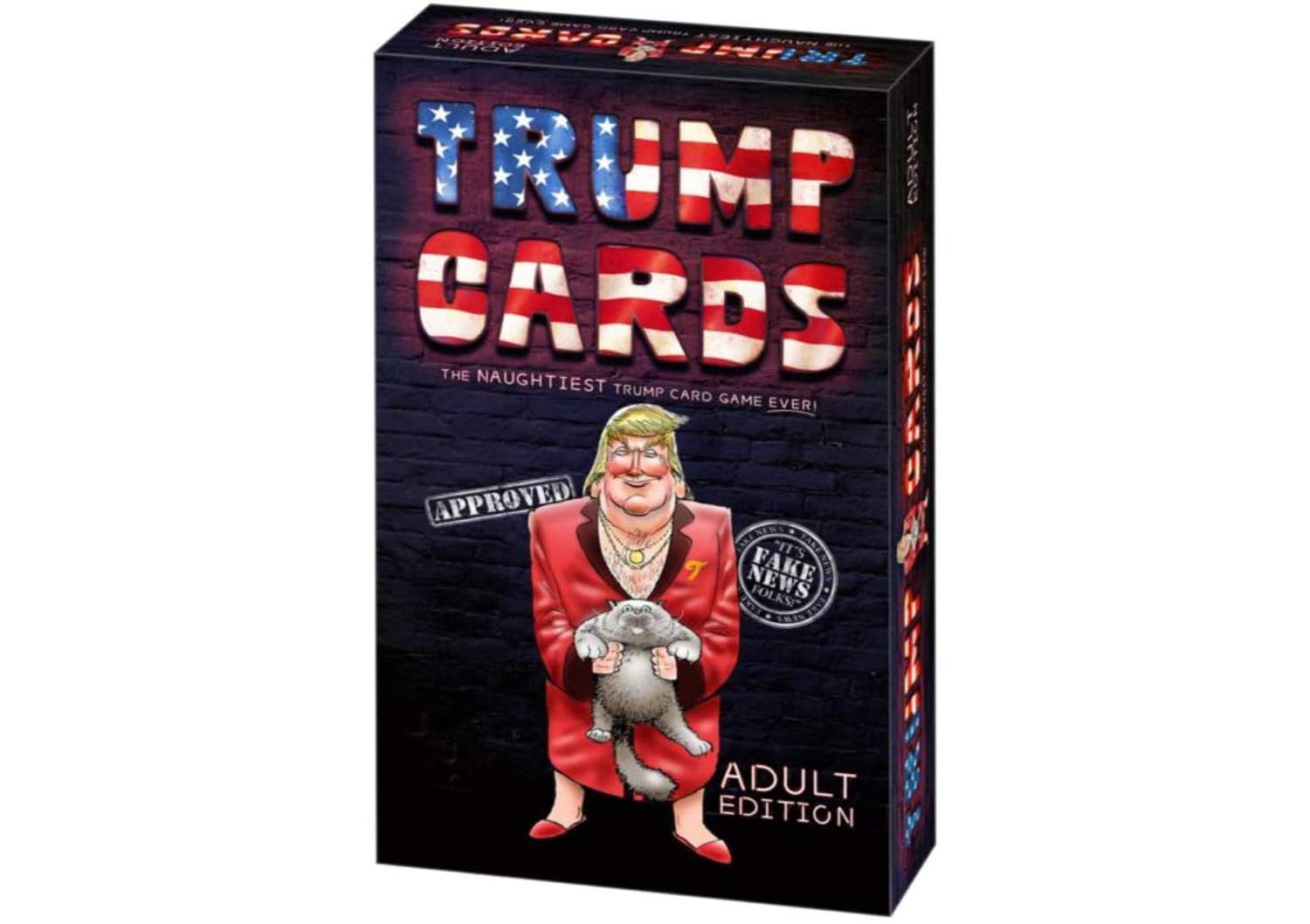 TDC Games Fake News or Real Trump Quotes? - Fun Adult Party Game for Trump Supporters & Political Enthusiasts - Perfect for Game Nights, Political Debates & Social Gatherings