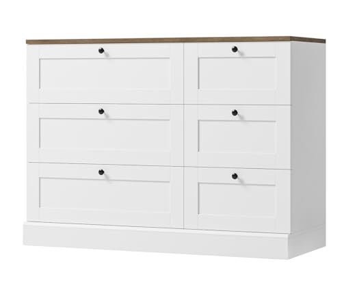 White/Rustic Brown