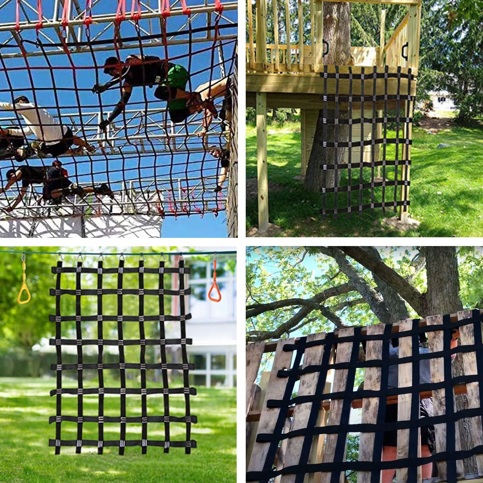 Heavy Duty Cargo Net for Pickup Truck Bed - Customizable Auto SUV Trunk Storage, Roof Rack & Tailgate Mesh Cover | Perfect for Road Trips, Camping Gear & Secure Transport