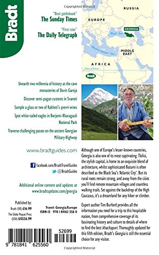Bradt Travel Guide to Georgia - Explore Culture, History & Scenic Landscapes - Perfect for Adventure Travelers & History Enthusiasts