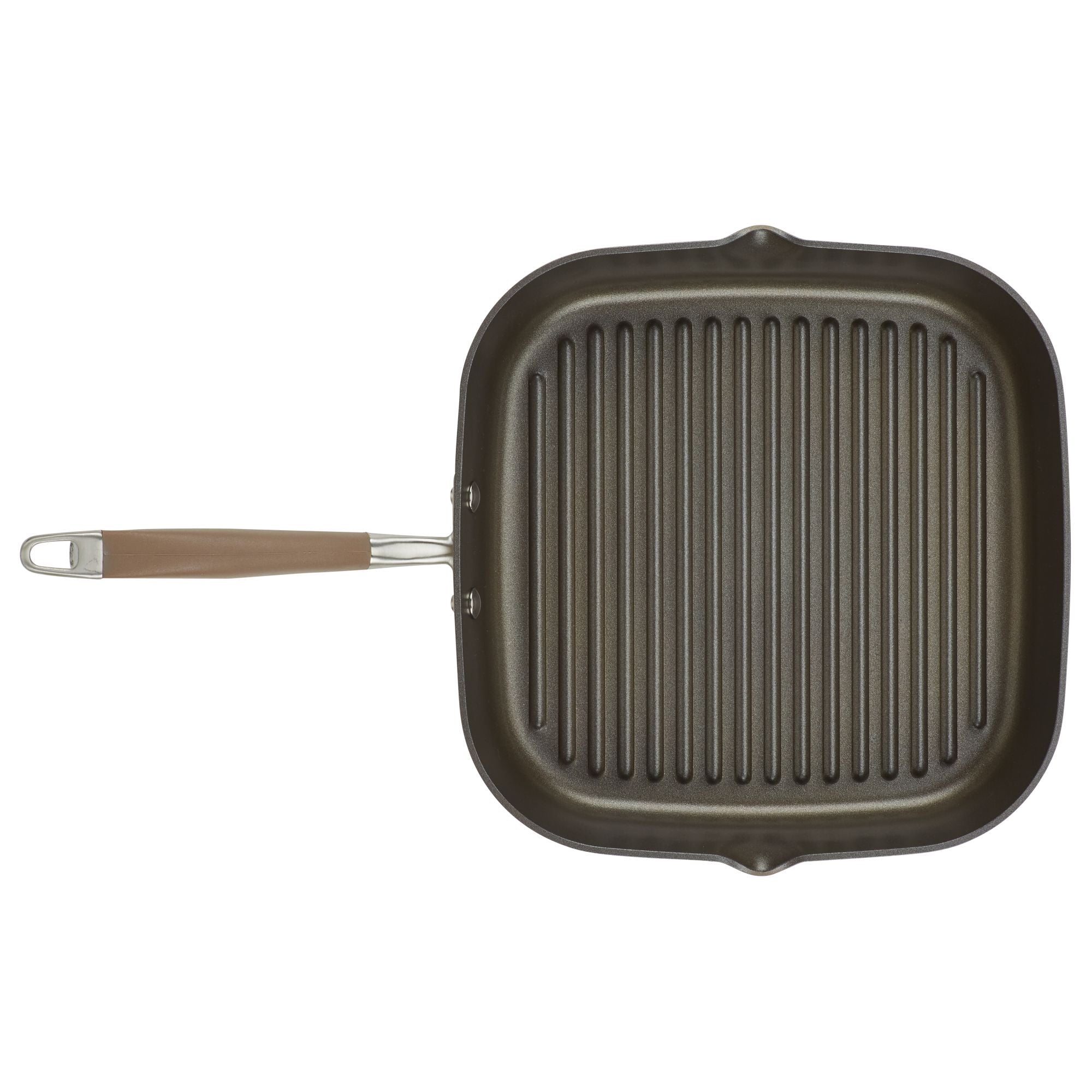 Premium 11 Inch Deep Square Grill Pan for Home Cooking - Perfect for BBQ, Steak, Burgers & Indoor/Outdoor Grilling