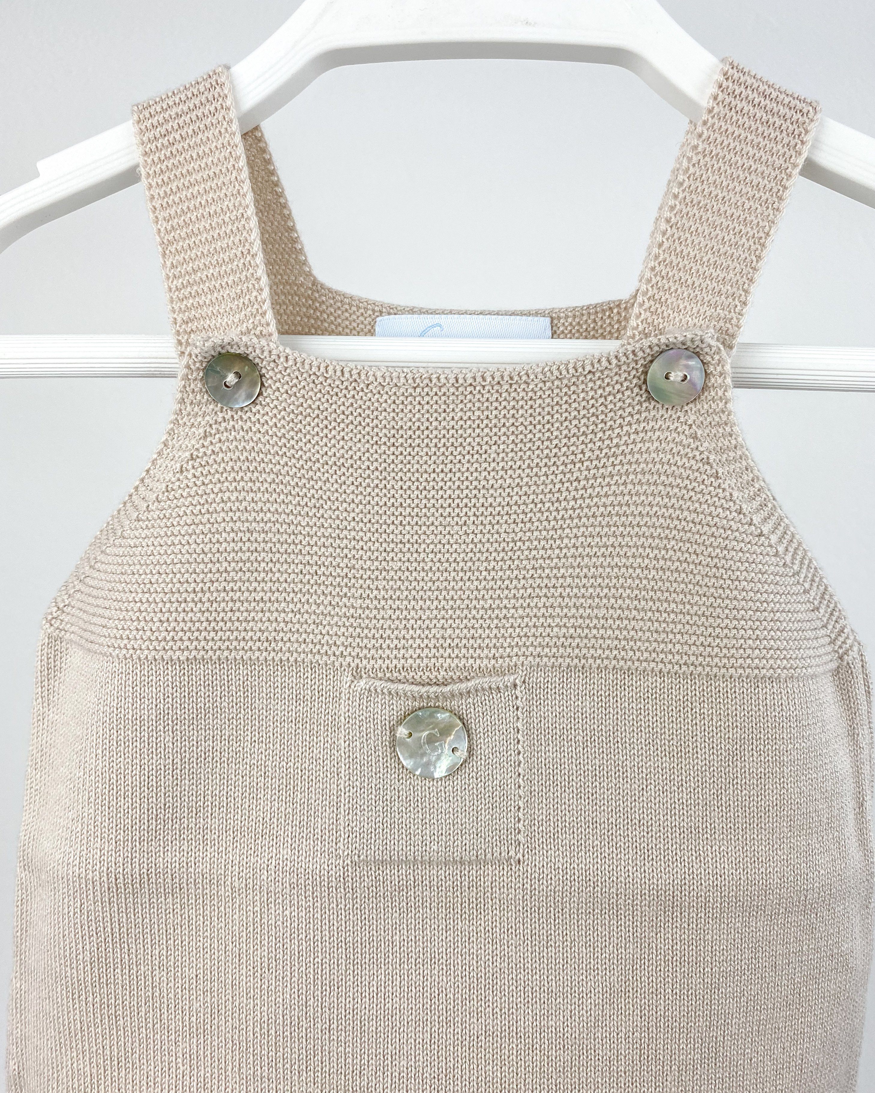 Classic Short Knitted Dungarees for Women - Stone Wash Denim Style | Perfect for Casual Outfits, Weekend Wear & Boho Fashion Looks