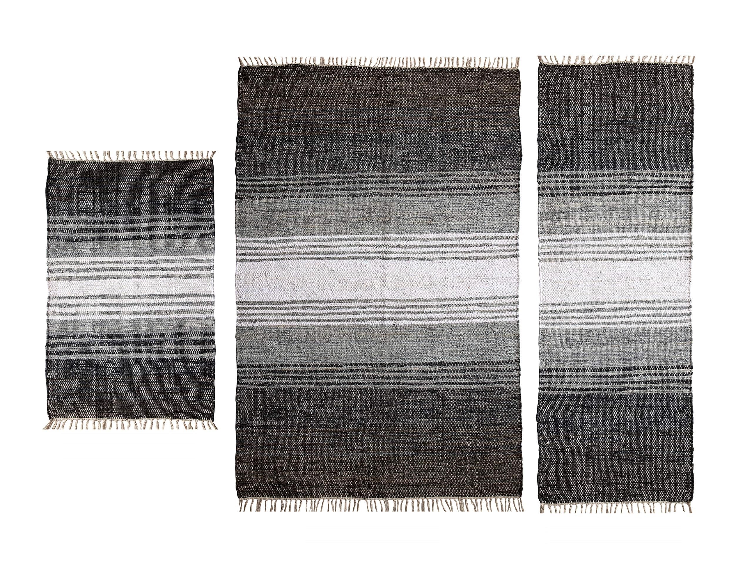 Home Weavers Richmond Gradation Collection Machine Washable Reversible Area Rug - 4'x6', 2'x6', 1'7