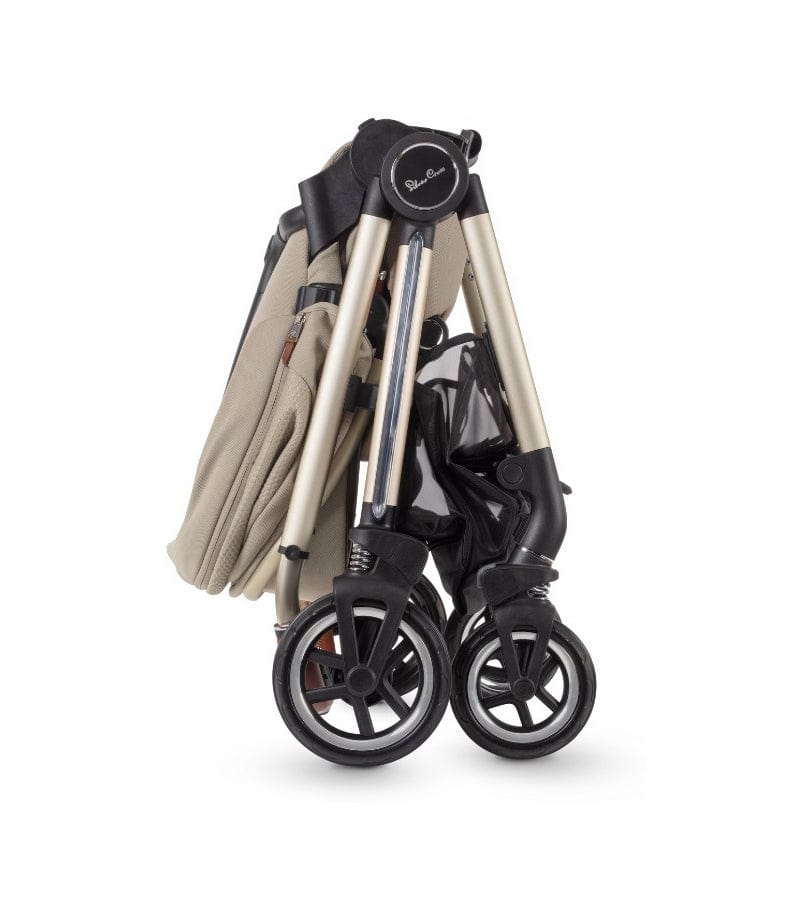 Silver Cross Dune Stroller with Compact Bassinet - Lightweight Travel Stroller for Newborns & Toddlers - Perfect for City Walks, Shopping & Air Travel