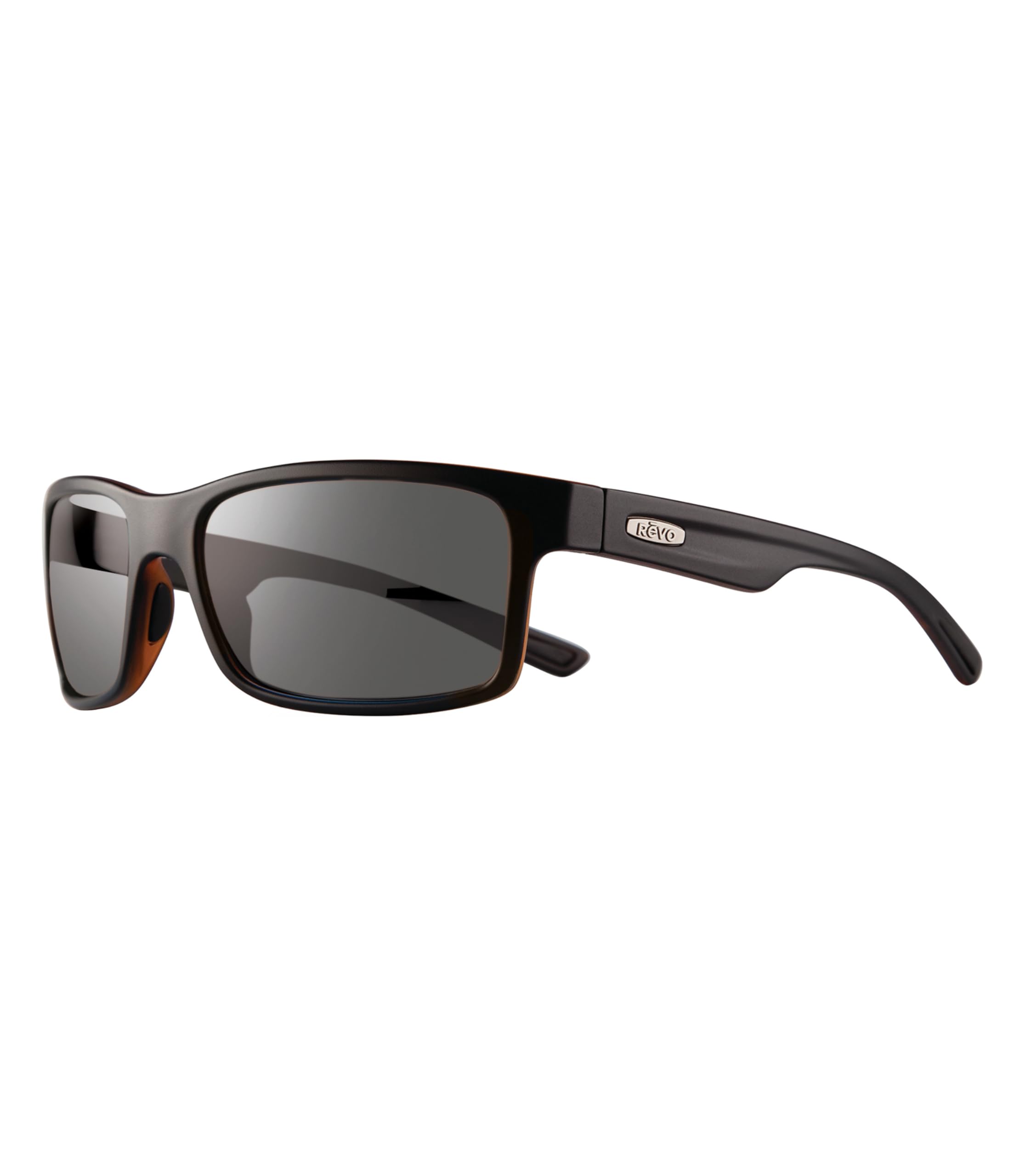 Revo Polarized Sunglasses for Men & Women - UV Protection, Rectangle Wrap Frame - Perfect for Driving, Running, and Outdoor Activities