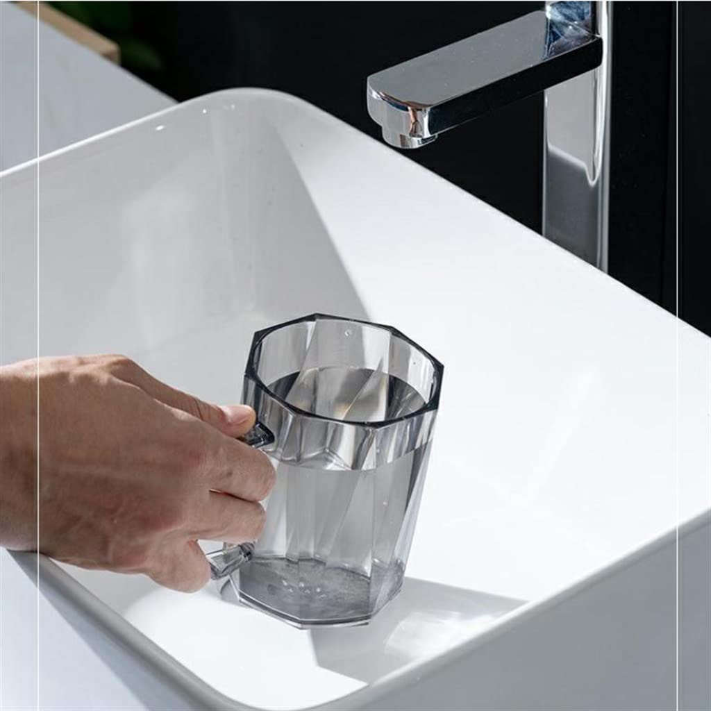 3-Piece Nordic Style Household Mouthwash Cup Set - Couple Toothbrush Holder & Rinse Cup for Bathroom, Kitchen, or Travel Use