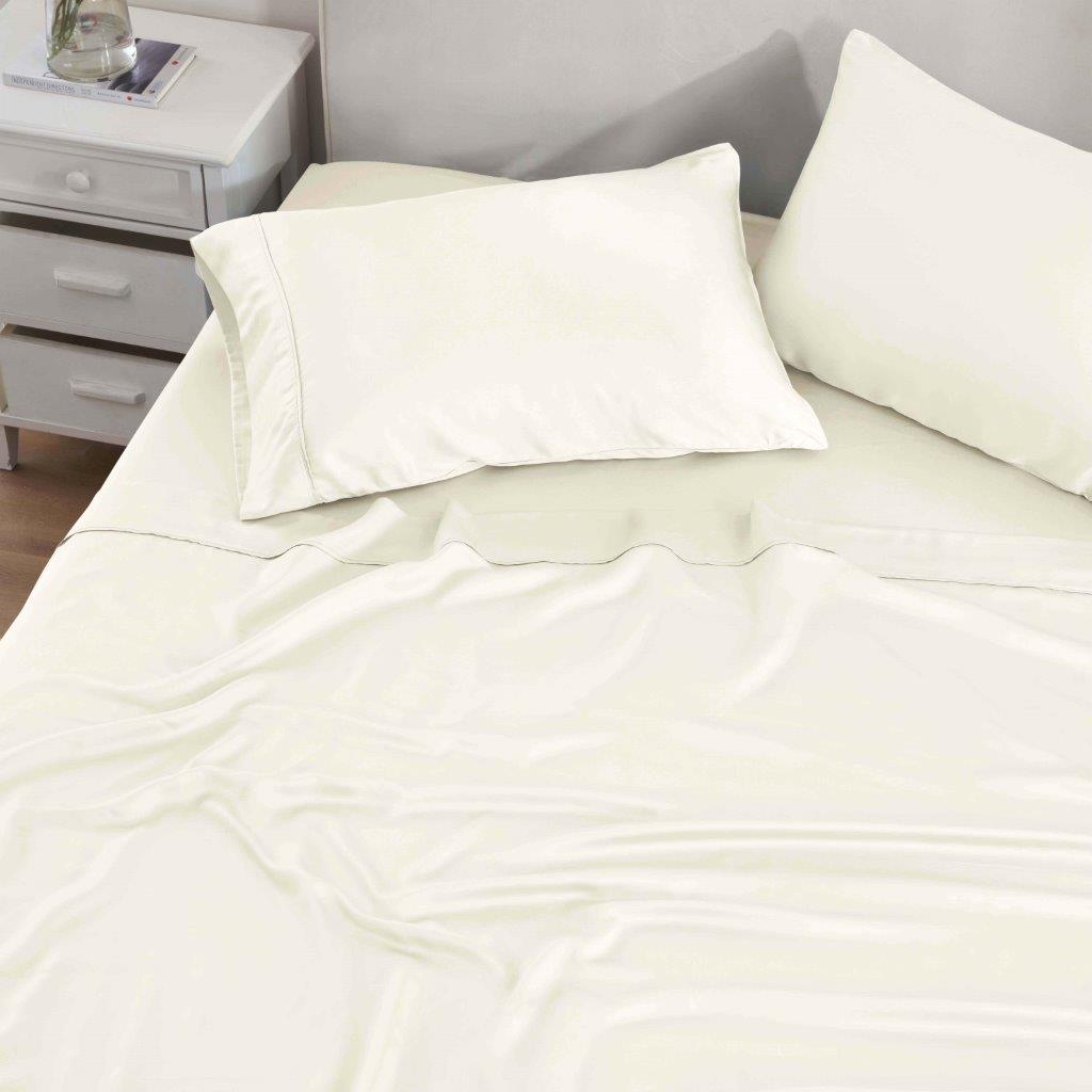 Premium 300 Thread Count Modal Deep Pocket Sheet Set - Soft & Breathable Bedding for Ultimate Comfort - Perfect for Master Bedroom, Guest Room, or Vacation Home