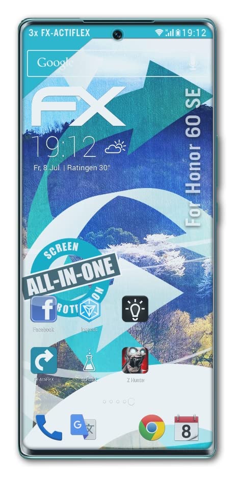 Honor 60 SE Screen Protector - 3 Pack Ultra Clear Flexible Tempered Glass Film - Anti-Scratch & Bubble-Free - Perfect for Gaming, Work & Daily Smartphone Protection