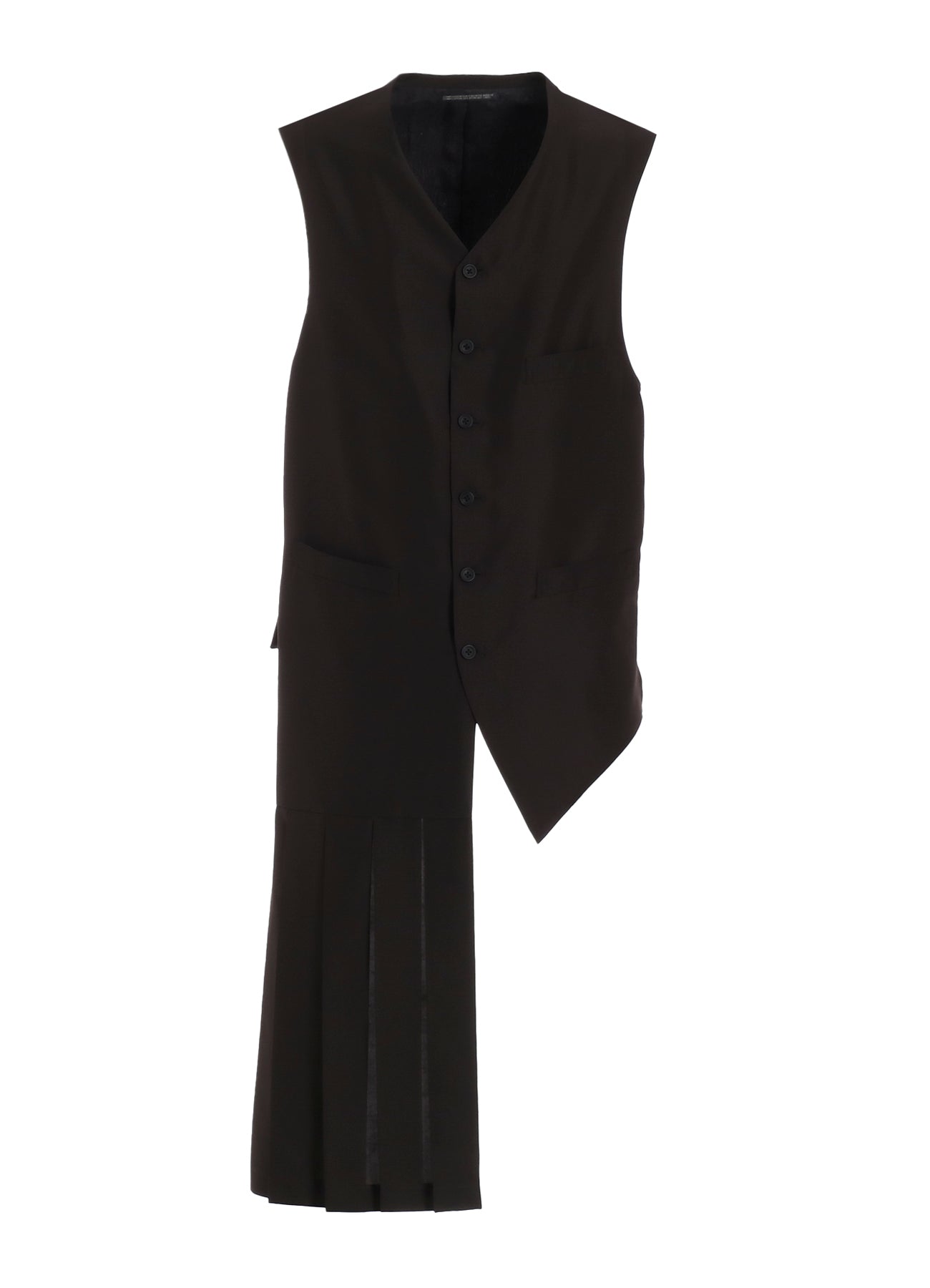 16MOMME HABUTAE Silk Plump Pleated Vest for Women - Elegant Layering Piece for Office, Evening Events & Special Occasions