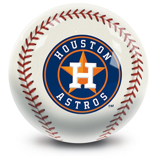 Houston Astros MLB Bowling Ball - Official Team Logo, 16 lbs Professional Bowling Ball for Fans & Players - Perfect for League Games, Tournaments & Gifts