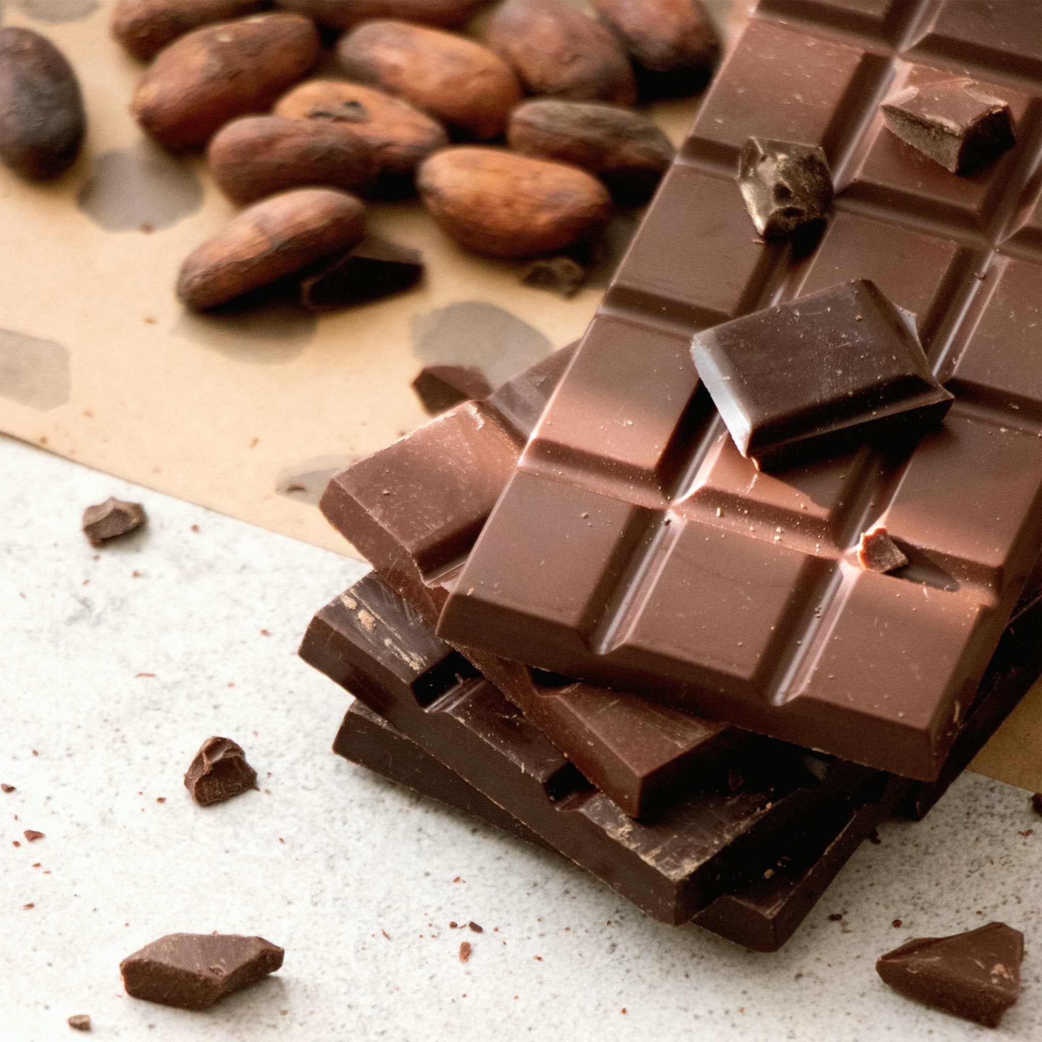 Natural Chocolate Flavor Lip Balm - Moisturizing & Nourishing for Dry Lips - Perfect for Winter Skincare & Daily Hydration