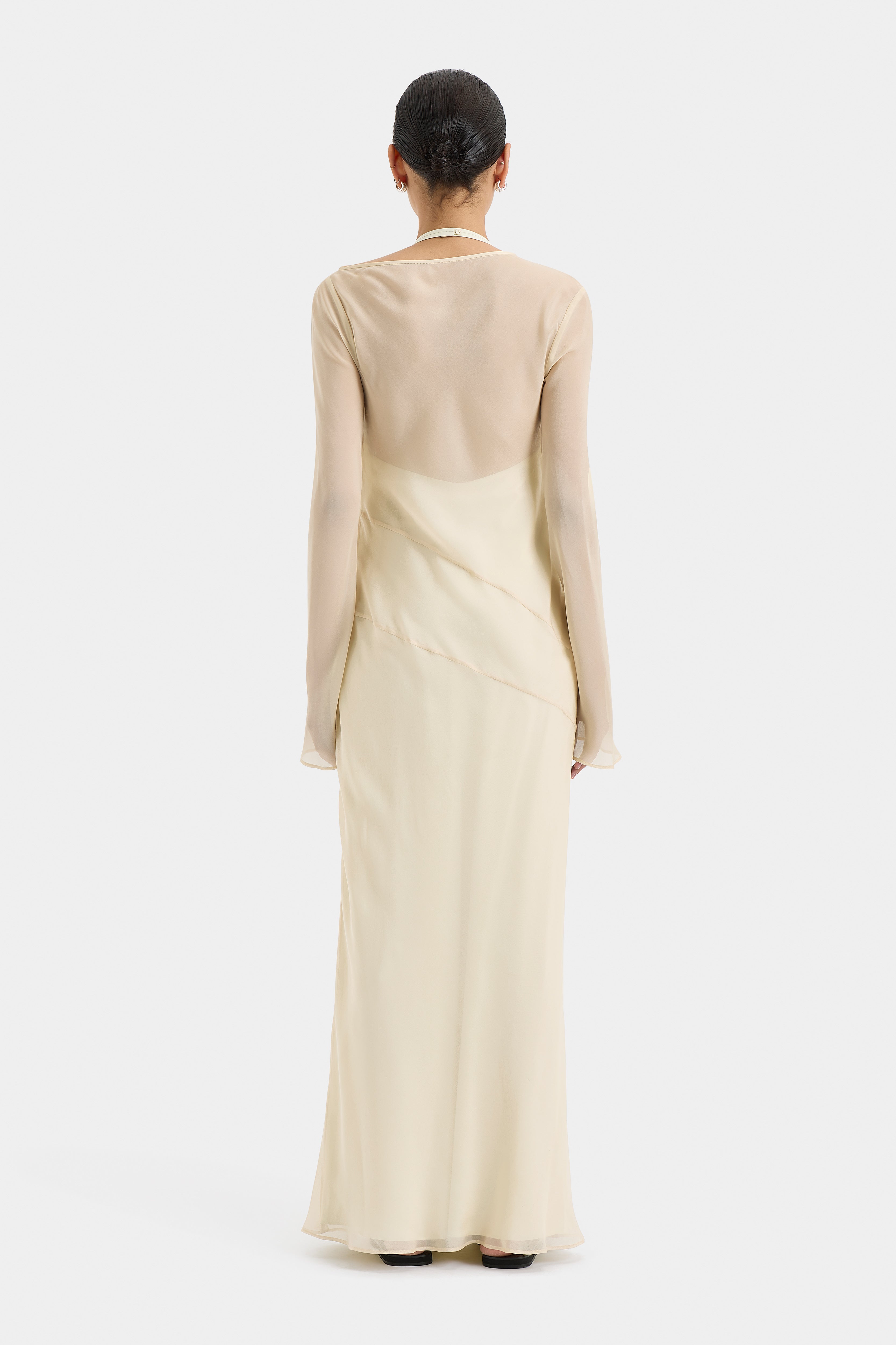 Elegant Strobe Long Sleeve Party Dress for Women - Perfect for Evening Events, Cocktail Parties & Date Nights