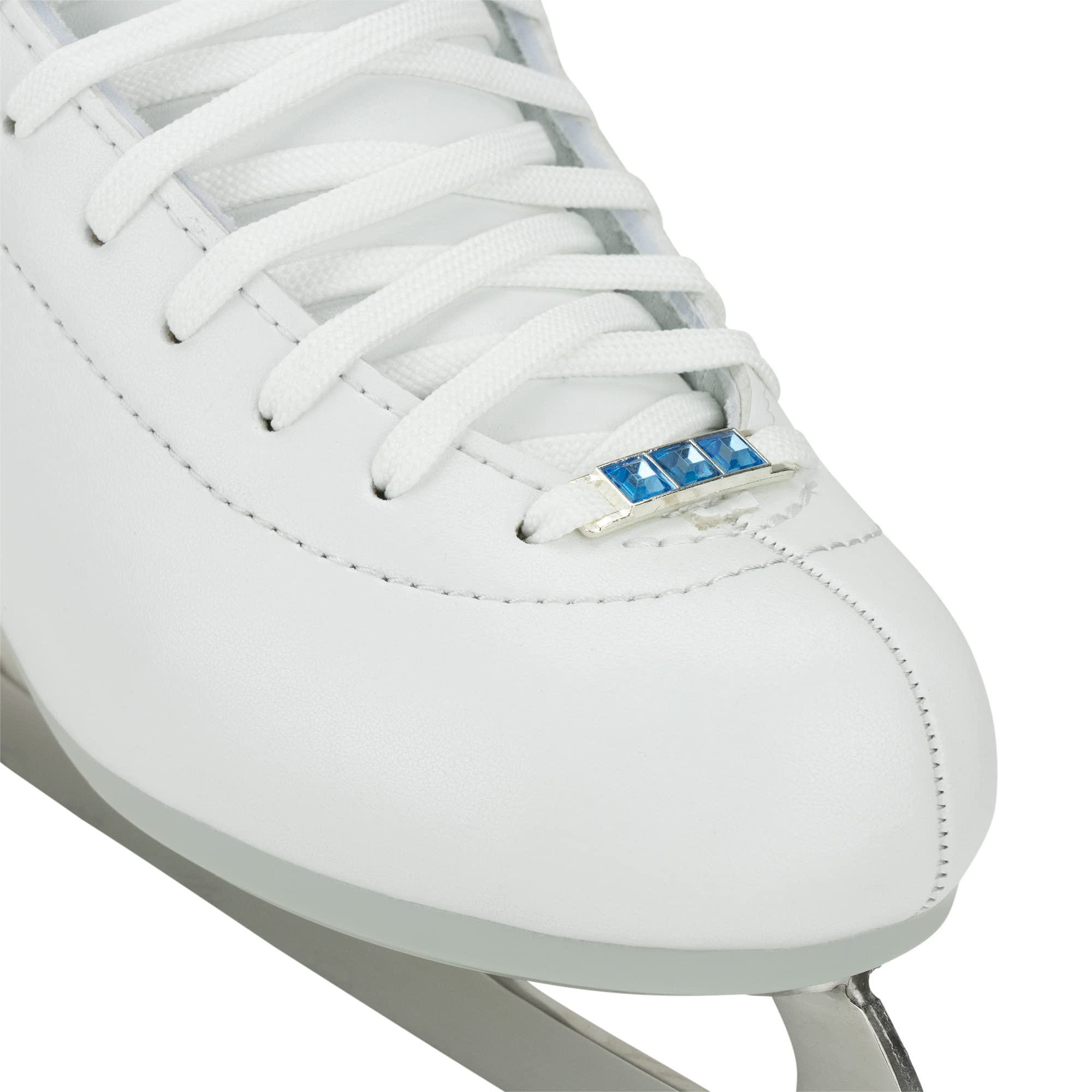 Riedell Topaz Adult Figure Skates - Professional Stainless Steel Capri Blades for Competitive Skating & Ice Shows | Perfect for Training, Performances & Ice Dancing