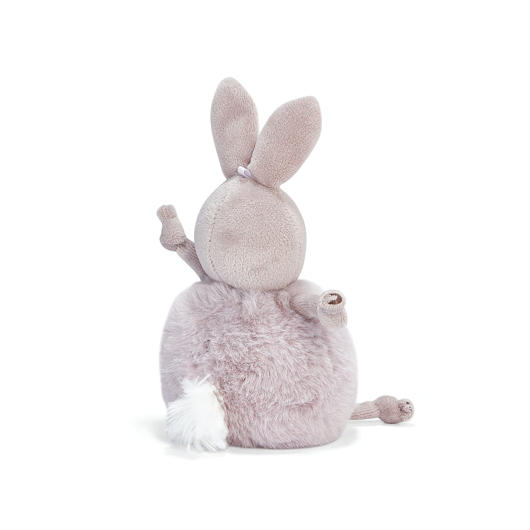 Lilac Marble Bunny - Roly Poly Tumbler Toy for Kids | Fun Stress Relief & Decorative Home Office Desk Accessory