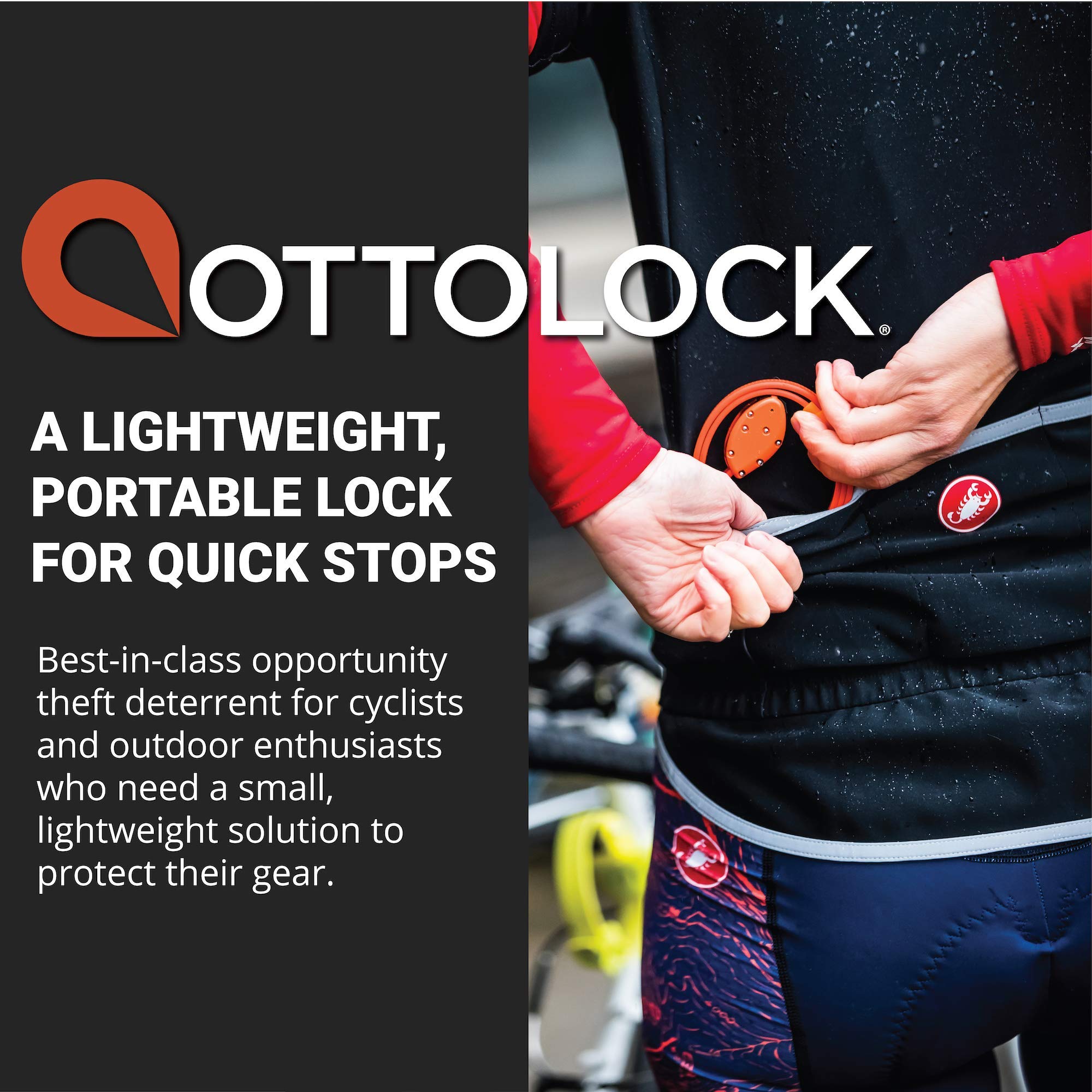 OTTOLOCK 2-Pack Heavy Duty Combination Bike Locks - 18 Inch & 30 Inch Security Cable Locks for Bicycles (Black) - Perfect for Urban Commuting, Campus Security & Outdoor Cycling