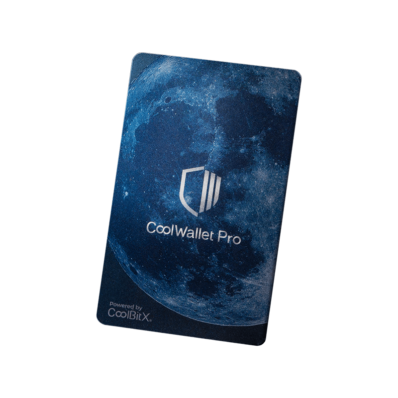 CoolWallet Pro - Secure Bluetooth Hardware Wallet for Bitcoin & Cryptocurrencies | Cold Storage for Crypto Assets | Perfect for Trading, Investing & Digital Payments