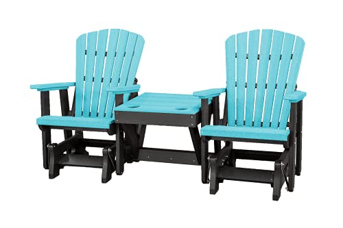 Black & Aruba Blue