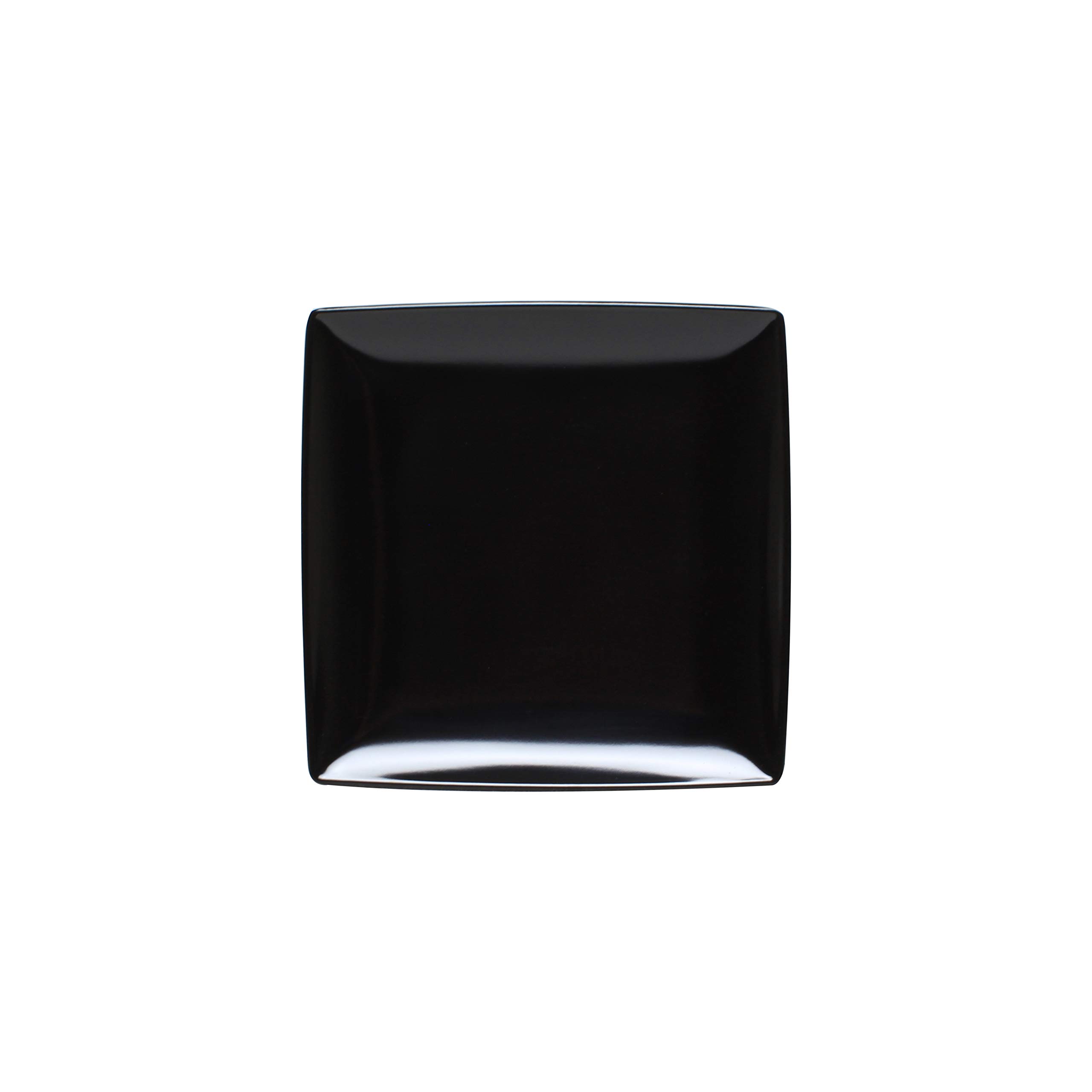 Classic Black Melamine Dinnerware Set - 6