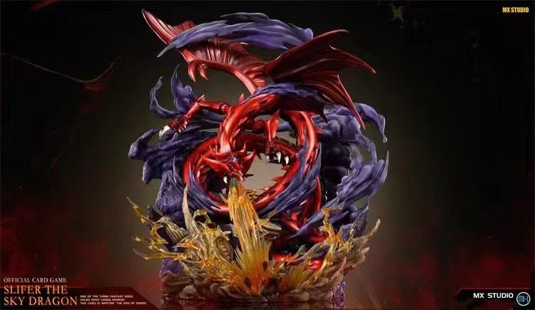 MX Studio Slifer The Sky Dragon 2.0 | Yu-Gi-Oh! Collectible Figure - Premium Anime Statue for Display, Gaming Room Decor & Gift for Fans