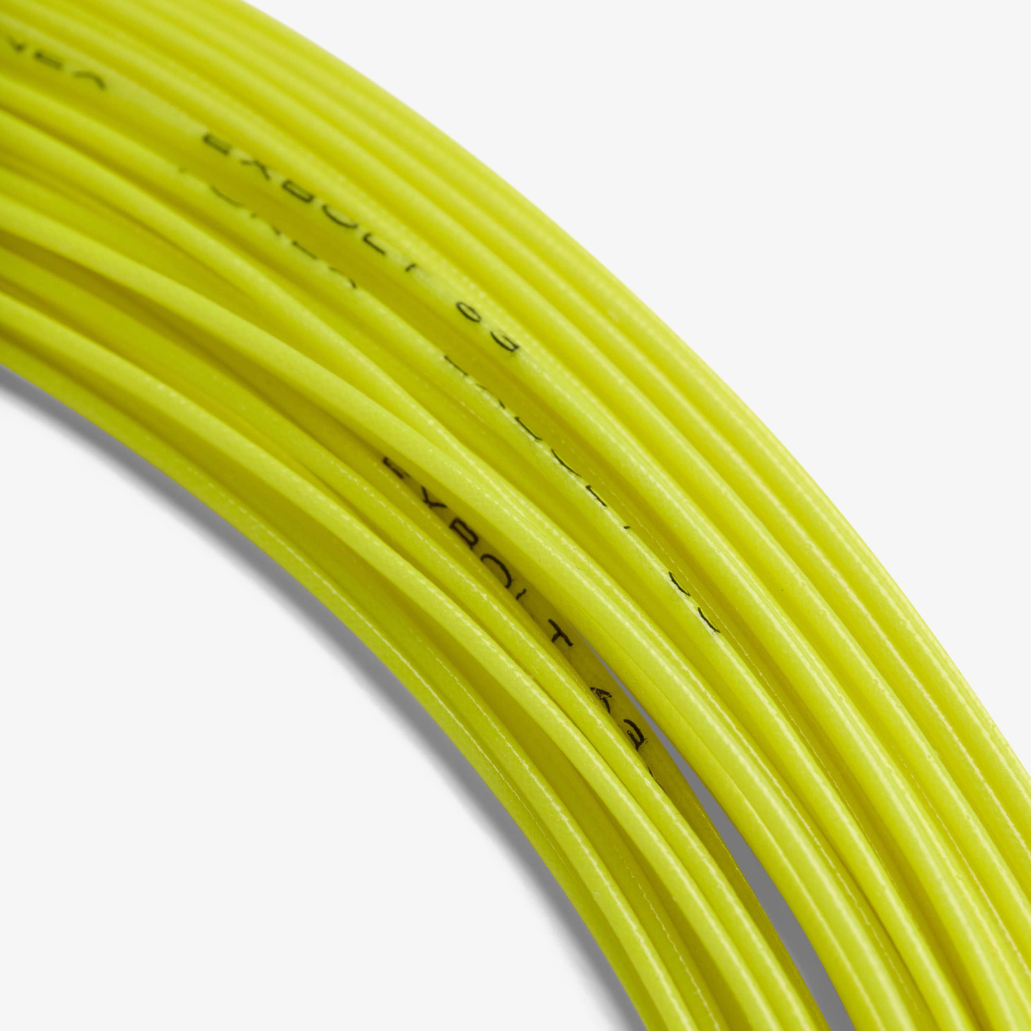 Yonex Exbolt 63 200m Badminton String (Yellow) | High-Performance Badminton Racket String for Professional Players | Perfect for Tournament Play & Training Sessions