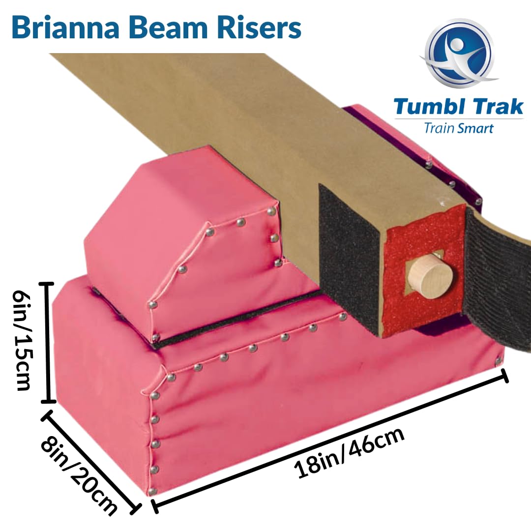 Tumbl Trak Brianna Beam Leg Bases - Optional Accessory for Gymnastics Training | Perfect for Home & Gym Use
