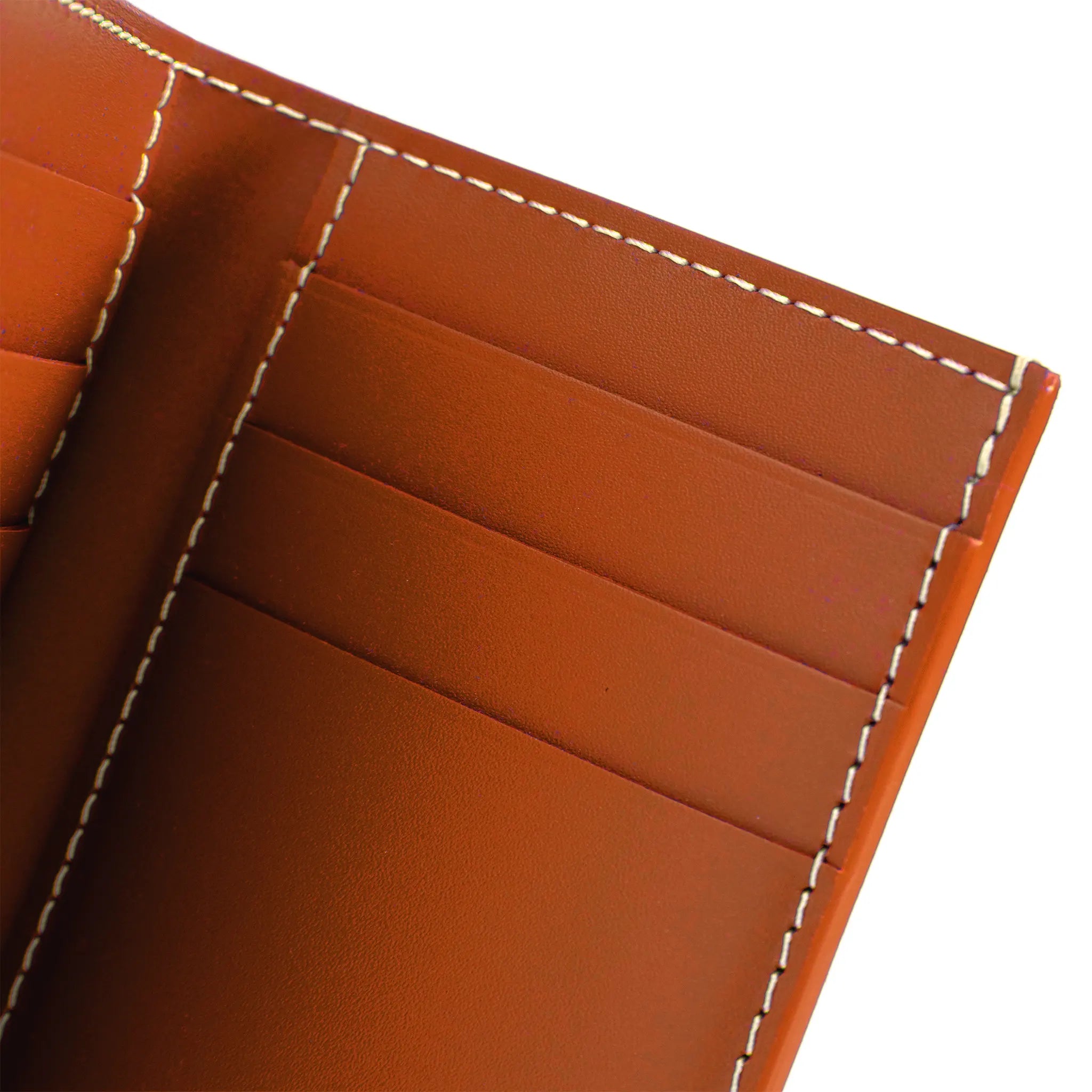 Goyard Saint Pierre Card Wallet in Black & Tan - Premium Leather Card Holder for Men & Women - Perfect for Travel, Business & Everyday Use