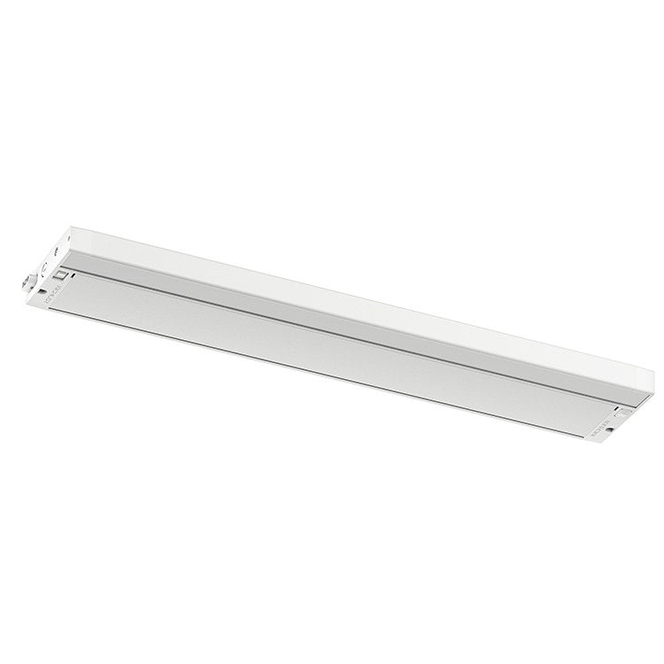6U Series 2700K/3000K 22 LED Under Cabinet Lighting Fixture - Warm White Dimmable LED Strip Lights for Kitchen, Bar, Bookshelf & Countertop Illumination