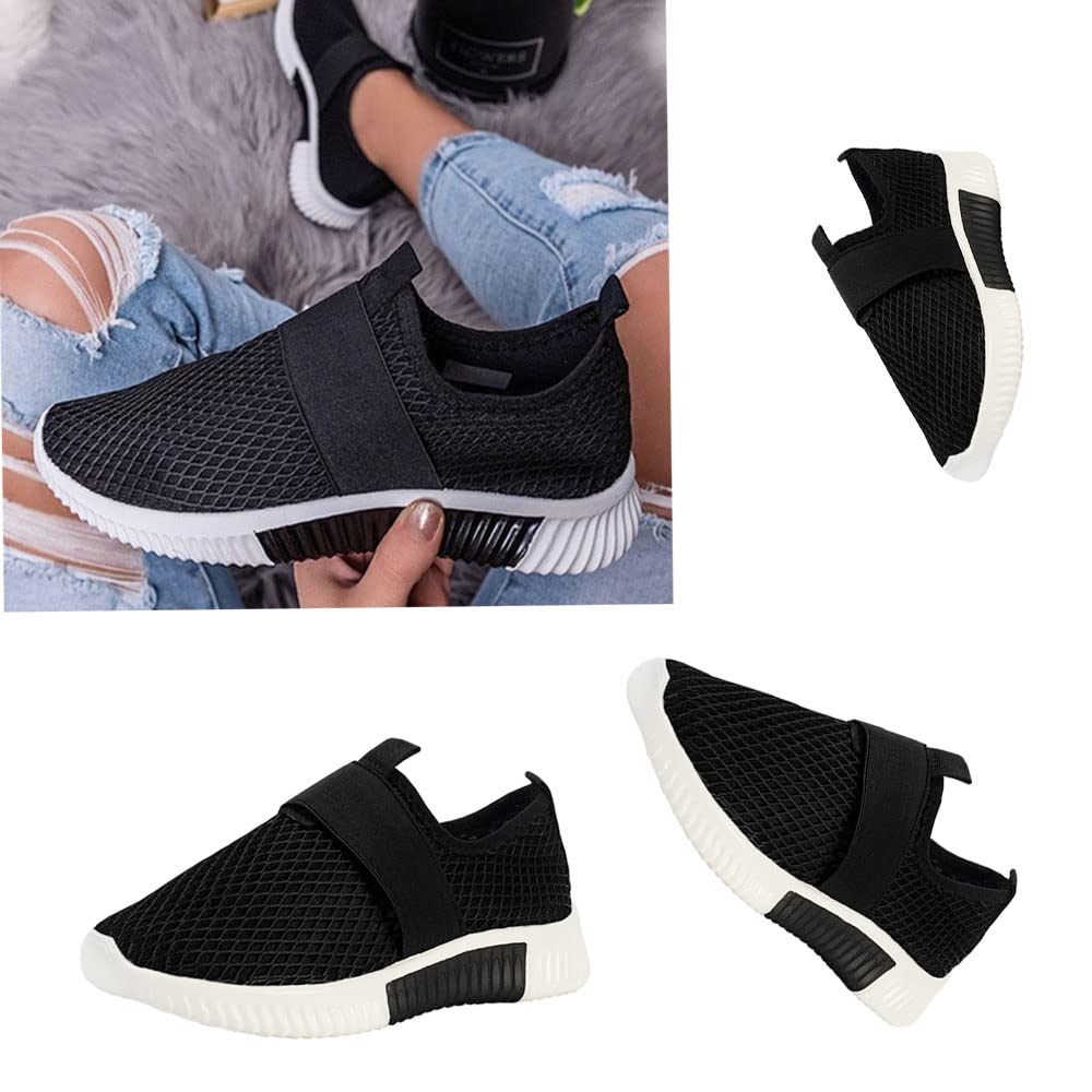 JITUUE Women's Lightweight Athletic Running Shoes - Breathable Mesh Walking Sneakers with Platform Sole for Gym, Workout & Casual Wear | Perfect for Jogging, Fitness Training & Everyday Comfort
