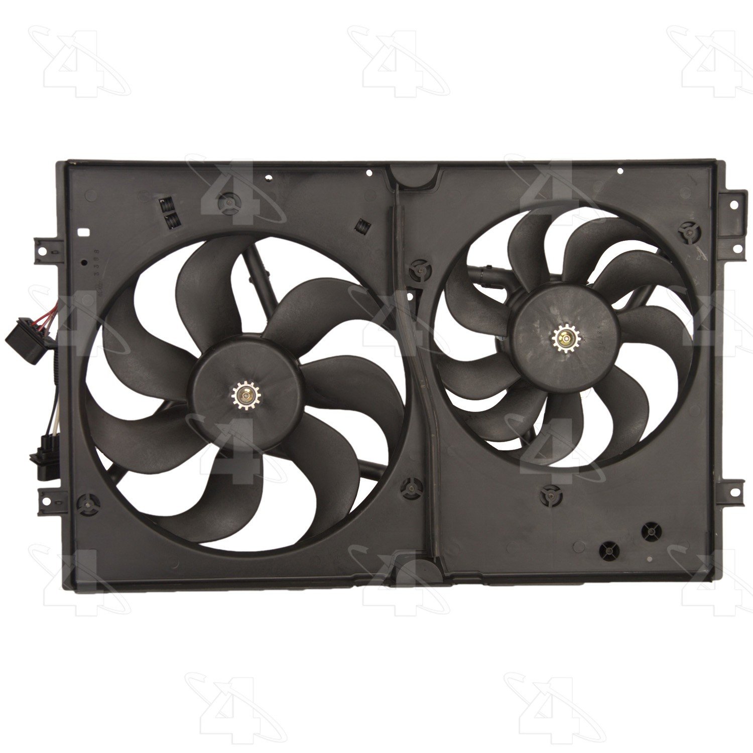 Four Seasons 75612 Radiator Fan Motor Assembly - Replacement for Car Cooling System - Perfect for Overheating Prevention & Engine Temperature Control - Ideal for Daily Commute & Summer Driving