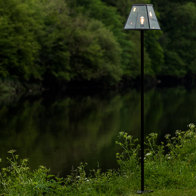 Apsley 1Lt 1.8/2.7m Galvanized Steel Outdoor Lamp Post - Perfect for Garden, Patio, and Driveway Lighting