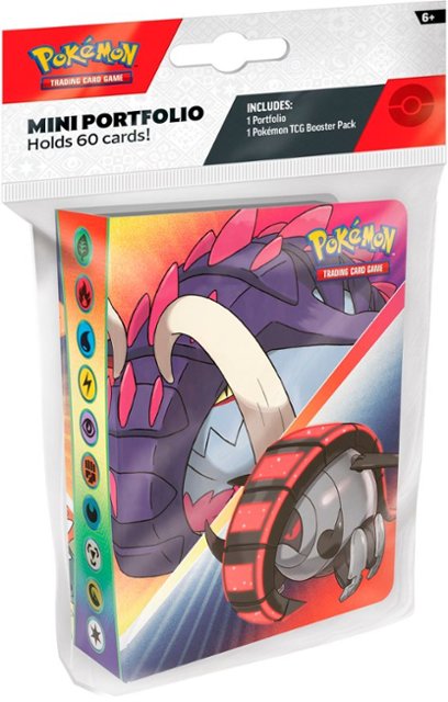 Pokémon TCG Mini Portfolio Card Binder - Collectible Trading Card Holder for 2024 | Perfect for Storage, Organization & Display of Pokémon Cards