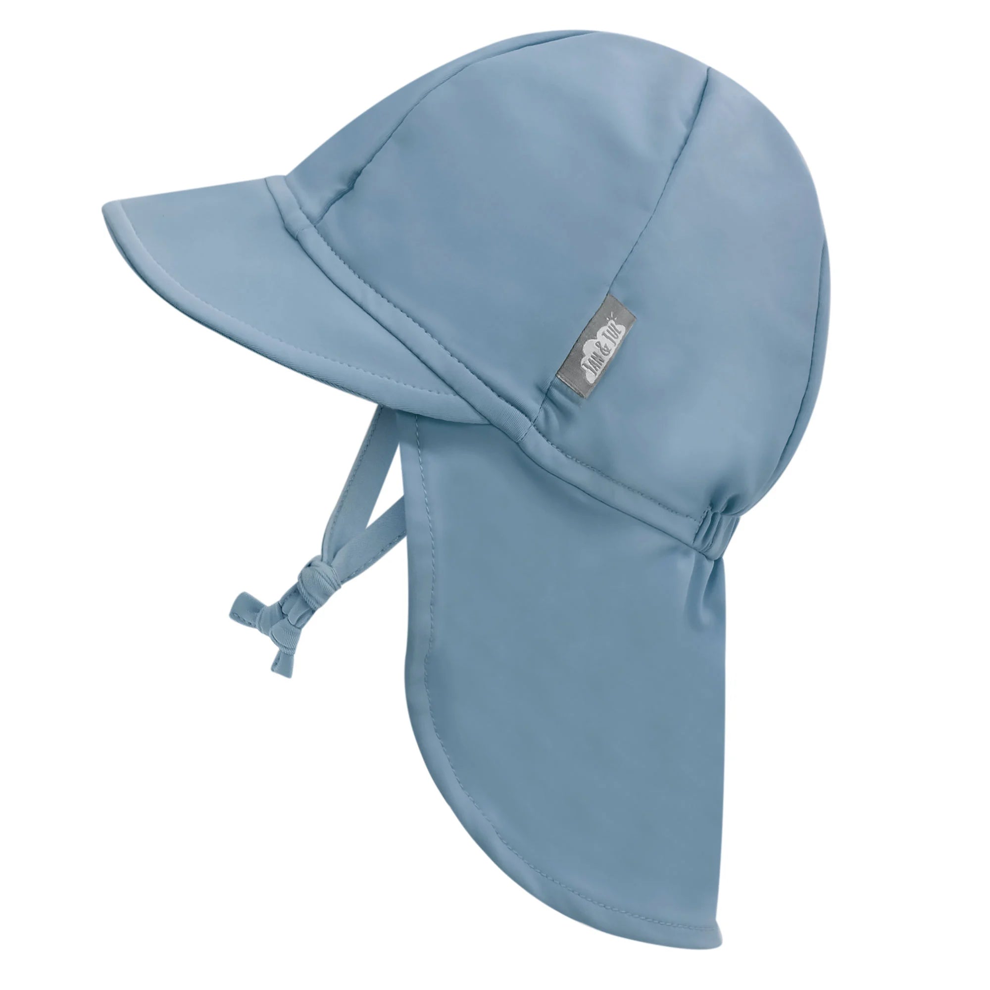 Jan & Jul Blue Grey Sun Soft Baby Hat - UPF 50+ UV Protection for Infants & Toddlers - Perfect for Beach, Park & Outdoor Adventures