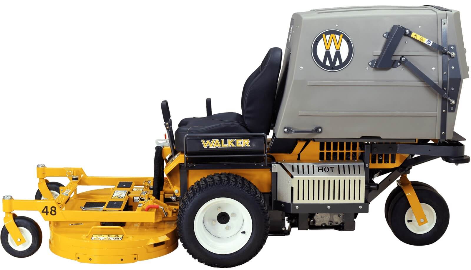 Walker Mowers MT27iGHS 26.5HP Commercial Gas Lawn Mower with Grass Handling System - Perfect for Large Yards, Golf Courses, and Professional Landscaping
