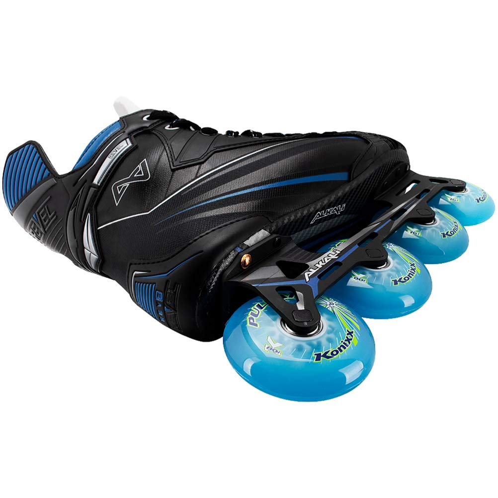 Alkali Revel 3 Senior Inline Hockey Skates - Professional Roller Skates for Men & Women - Perfect for Street Hockey, Rink Play & Outdoor Training