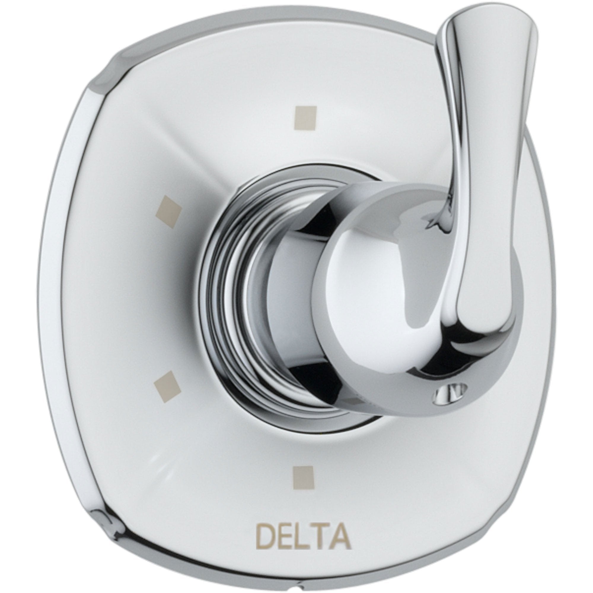 Delta Addison 6-Setting Chrome Single Handle Shower Diverter Trim Kit 542526 - Perfect for Bathroom Remodeling & Modern Shower Upgrades
