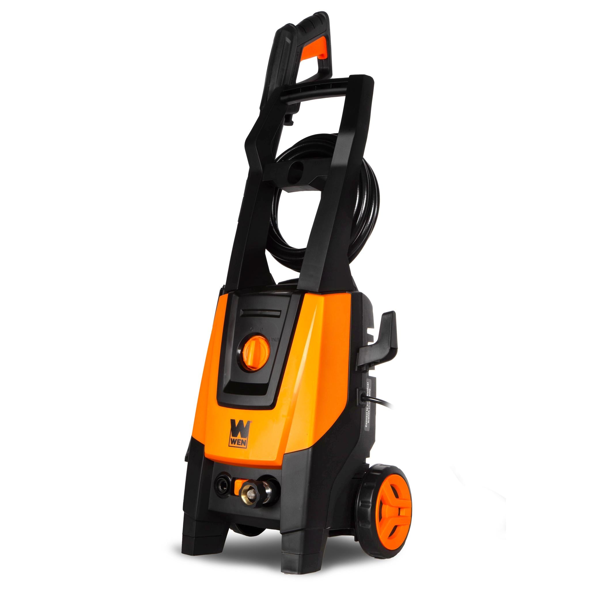 WEN PW2300 2300 PSI Electric Pressure Washer with Wheel Kit & 1.4 GPM Adjustable Flow Rate - Perfect for Home Cleaning, Driveway Washing, and Outdoor Surface Maintenance