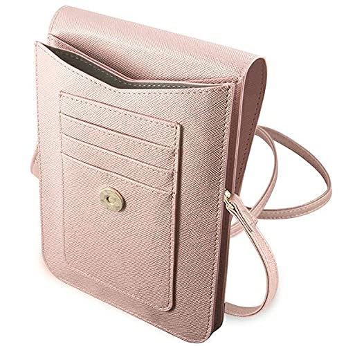 GUESS Women's Rose Saffiano Leather Crossbody Bag - Stylish Designer Handbag for Work, Travel & Evening Out