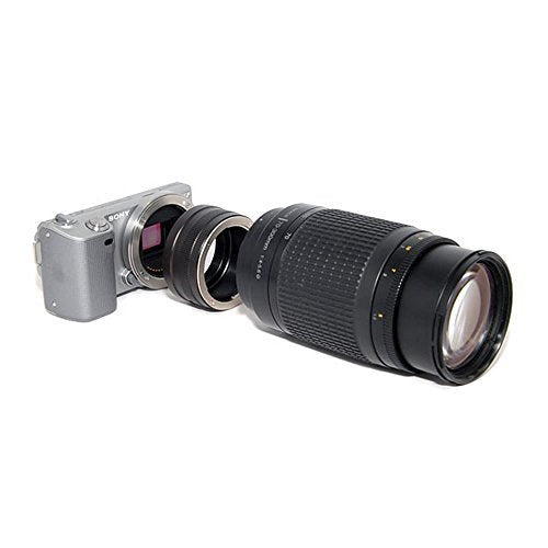 Promaster Mount Adapter for Nikon F to Sony NEX E-Mount - Compatible with Mirrorless Cameras for Photography & Videography