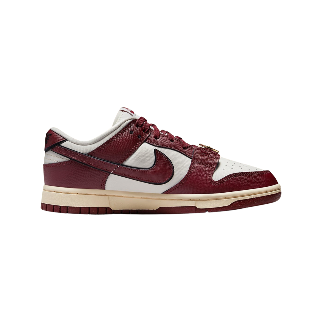 Nike Women's Dunk Low Sneakers - Team Red & Sail White Colorway | Casual Wear, Street Style & Everyday Comfort