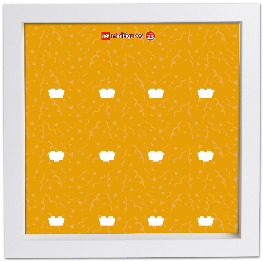Lego® Series 23 Minifigures 71034 Display Frame - Perfect for Collectors & Home Decor | Showcase Your Mini Figures Collection