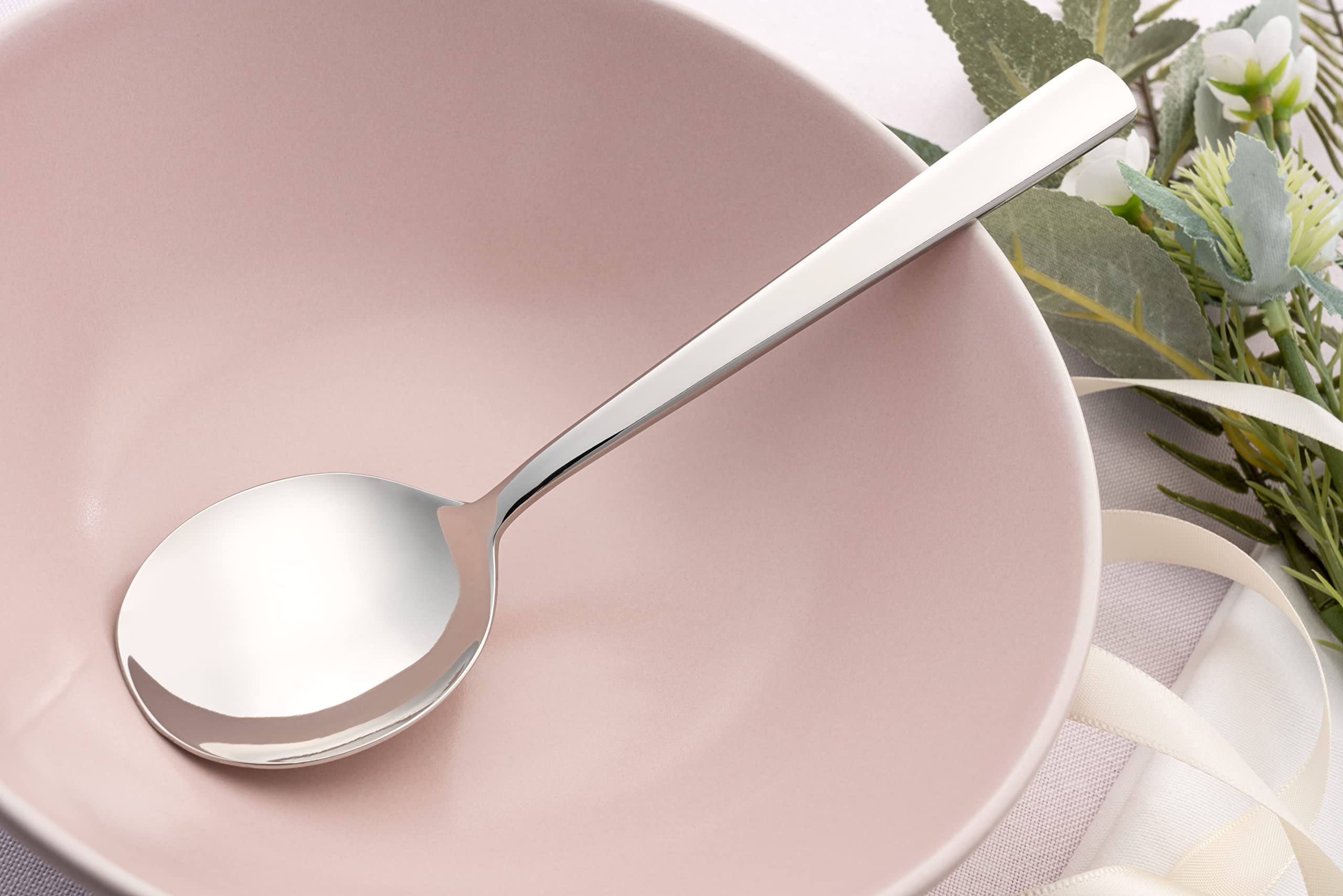 Premium Stainless Steel Dessert Forks Set - Elegant Small Forks for Cakes, Pies, Pastries & Fruit - Perfect for Dinner Parties, Weddings & Tea Time (DFWMS)