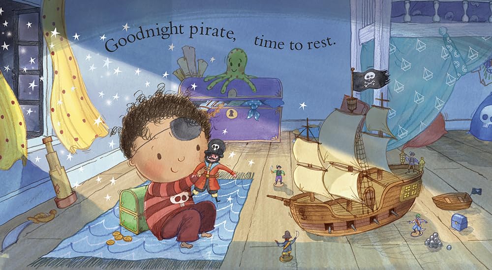 Goodnight Pirate: Bedtime Story Book for Kids - Perfect Easter Basket Stuffer & Gift for Boys & Girls (Goodnight Series) | Bedtime Reading, Baby Shower Present, Children's Sleep Aid
