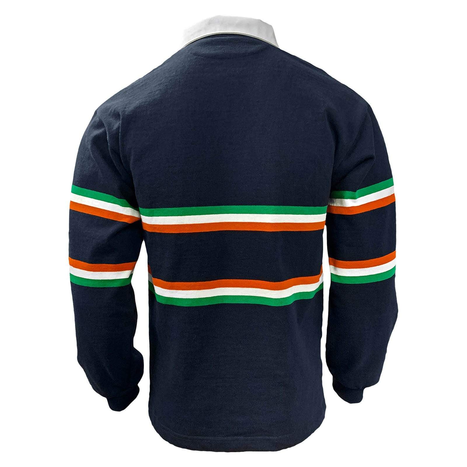 Ireland Split Stripe Rugby Jersey - Authentic Irish Rugby Shirt for Men & Women | Perfect for Match Day, Fan Support & Sports Events
