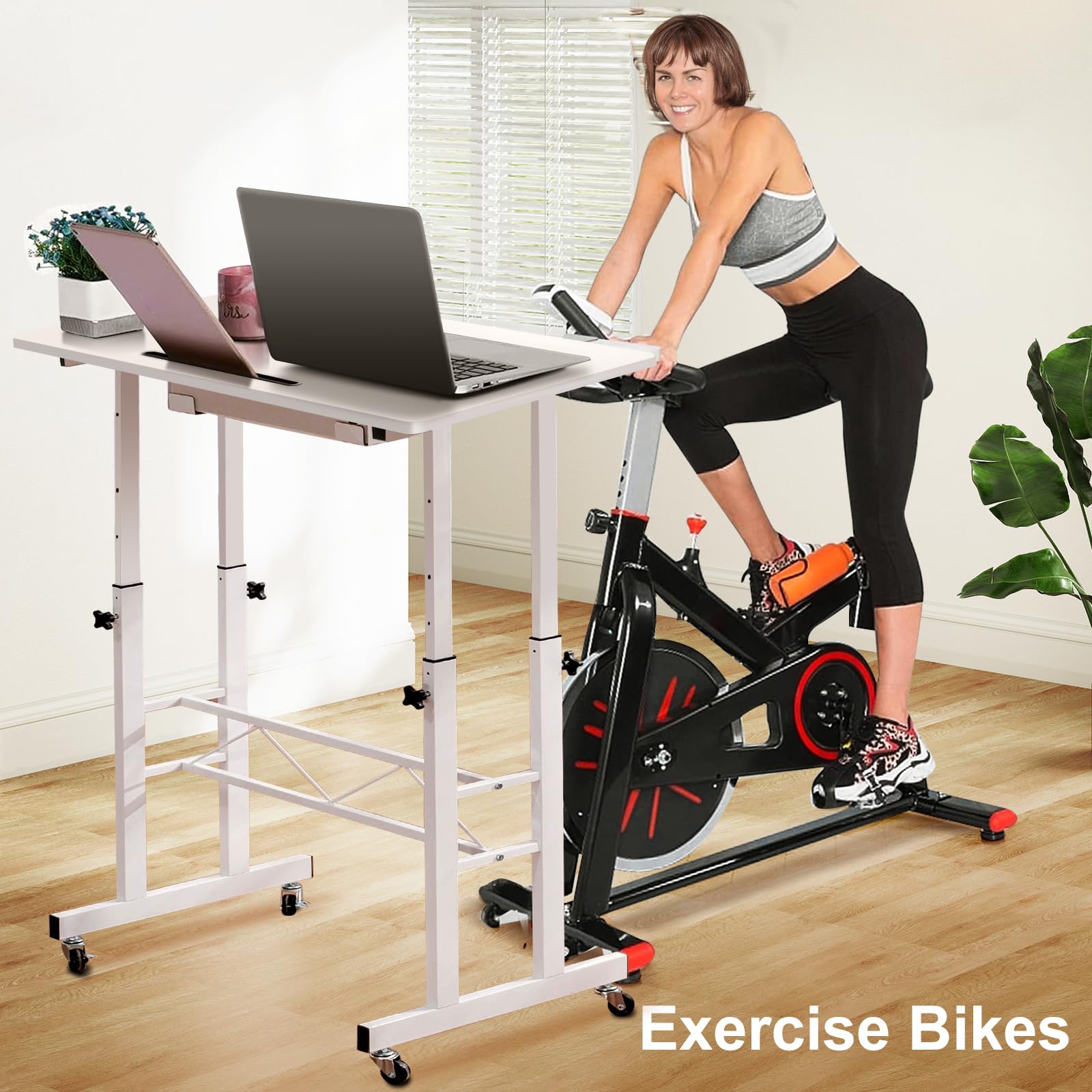 Adjustable Height Small Standing Desk - 32