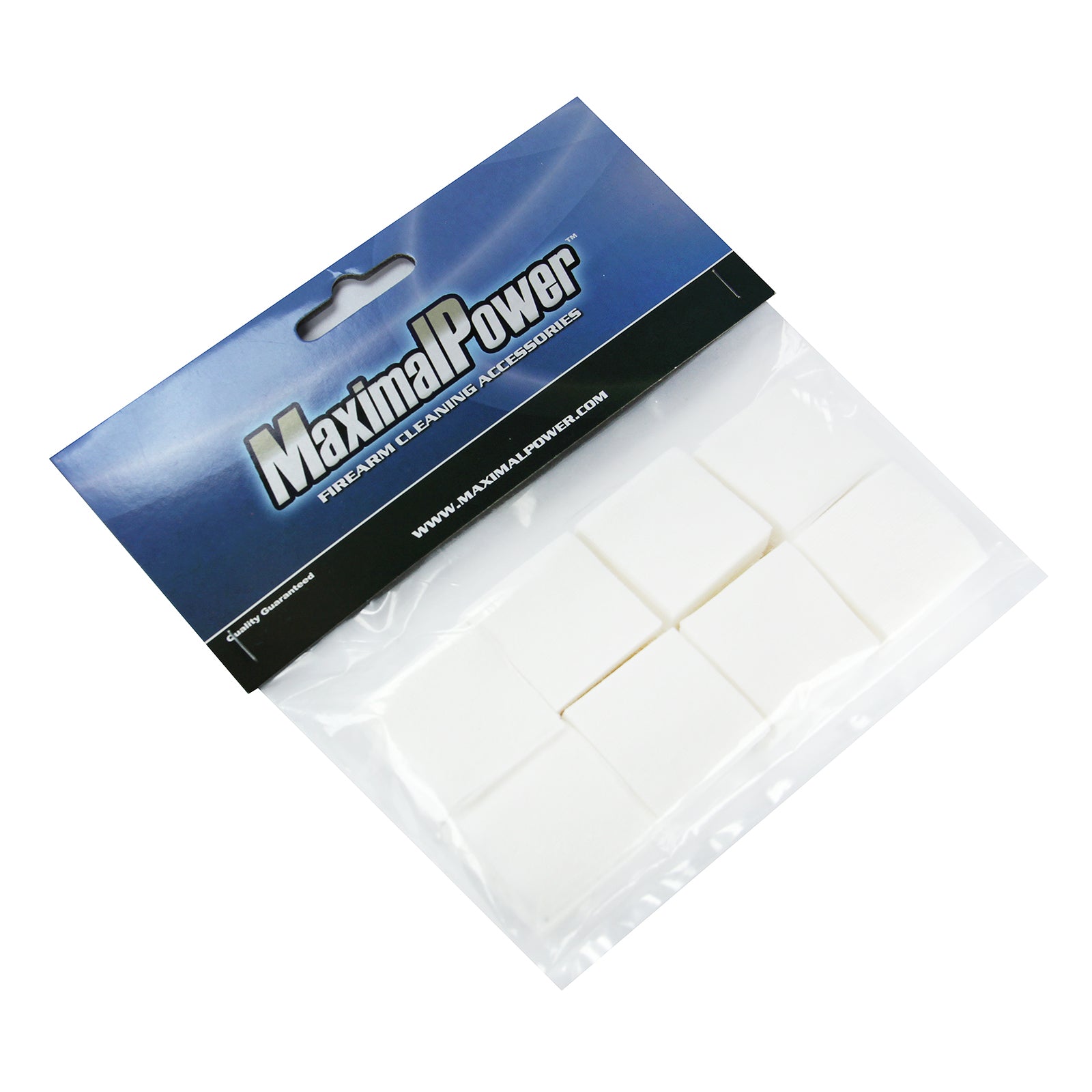 MaximalPower 1 1/8 Inch Non-Woven Gun Cleaning Patches - 100 Count for .220 to .270 Caliber Firearms | Perfect for Rifle, Pistol & Shotgun Maintenance | Range, Hunting & Home Gun Care Accessories