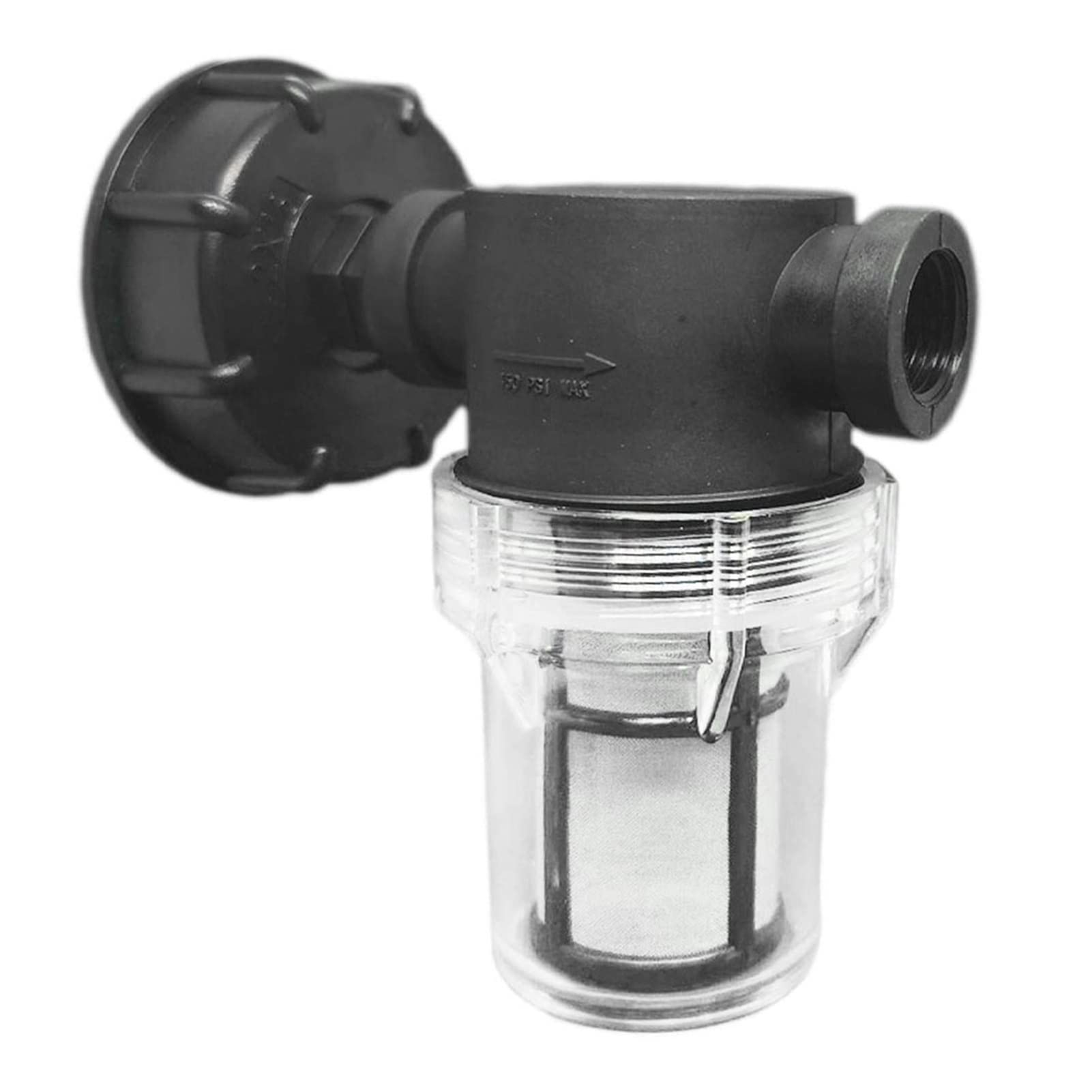 ZXYAUTO 4-6 IBC Tank Garden Water Ball Valve, Ton Barrel Filter Connector, IBC Ton Barrel Joint, Garden Hose Adapter - Non-Toxic Water Pipe Fitting for Hydroponics, Rainwater Collection & Irrigation (4-Style 2)