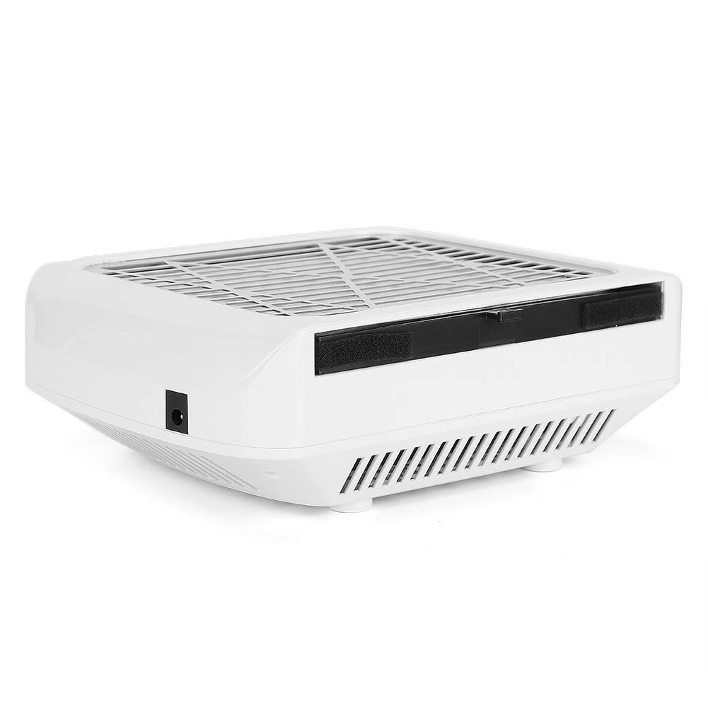 80W Professional Nail Dust Collector with Strong Suction - Portable Nail Art Vacuum for Manicurists & Beginners | Perfect for Salons, Home Nail Care & Nail Art Practice