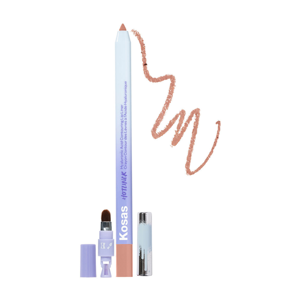Hotliner Hyaluronic Acid Contouring Lip Liner - Long Lasting Waterproof Lip Pencil for Plump Lips | Perfect for Everyday Wear, Date Night & Special Occasions