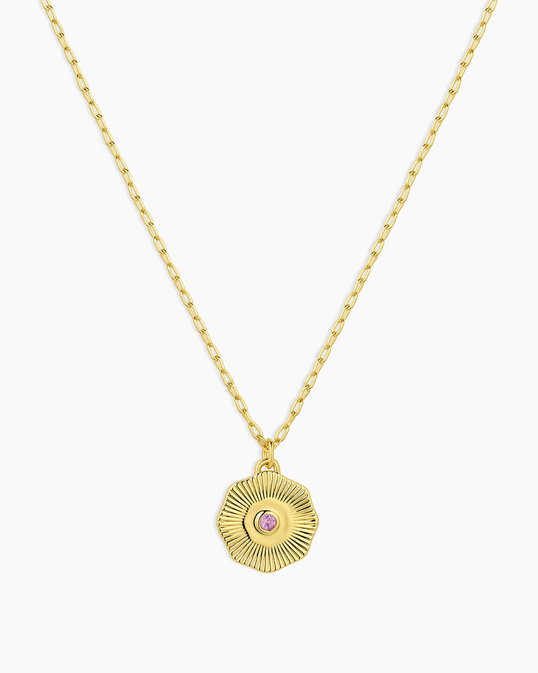Birthstone Coin Necklace - Personalized Sterling Silver Pendant Jewelry for Women - Perfect Gift for Birthday, Anniversary & Mother's Day | Elegant Everyday Wear & Special Occasions